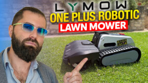 LYMOW One Plus recensione: il robot tagliaerba cingolato per prati enormi e pendenze fino a 45°
