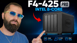 TerraMaster F4-425 Pro recensione: NAS AI con Intel N350, doppia 5GbE e TOS 7