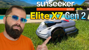 Sunseeker Elite X7 Gen 2 recensione: senza filo e senza antenna RTK per prati fino a 3.000 m²