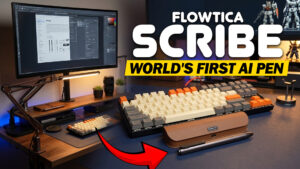 Flowtica Scribe recensione: la penna AI che registra, trascrive e riassume le riunioni