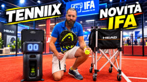 TENNIIX Pro anteprima: il robot AI per allenarsi a tennis anche da soli